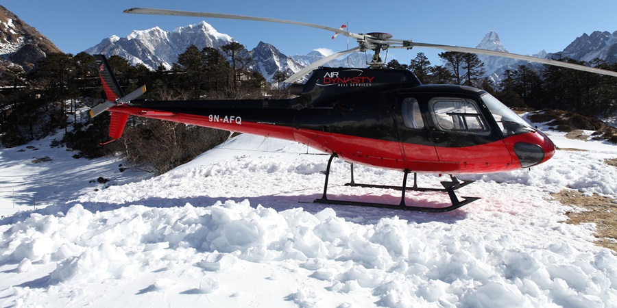 Annapurna base camp helicopter tour 