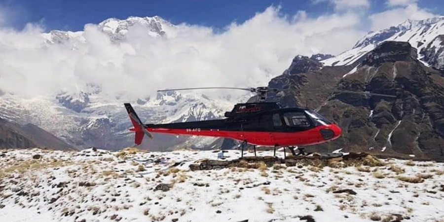 Annapurna Base Camp Helicopter Tour with Landing 