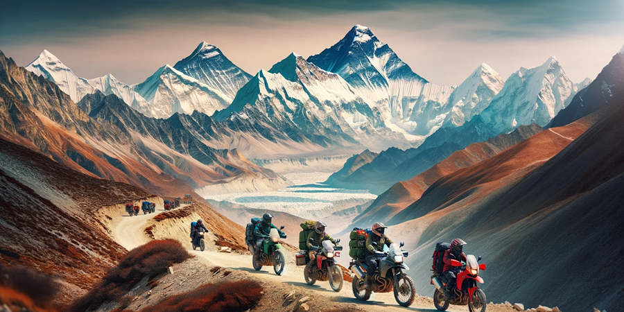 Everest Base Camp on Motorcycle