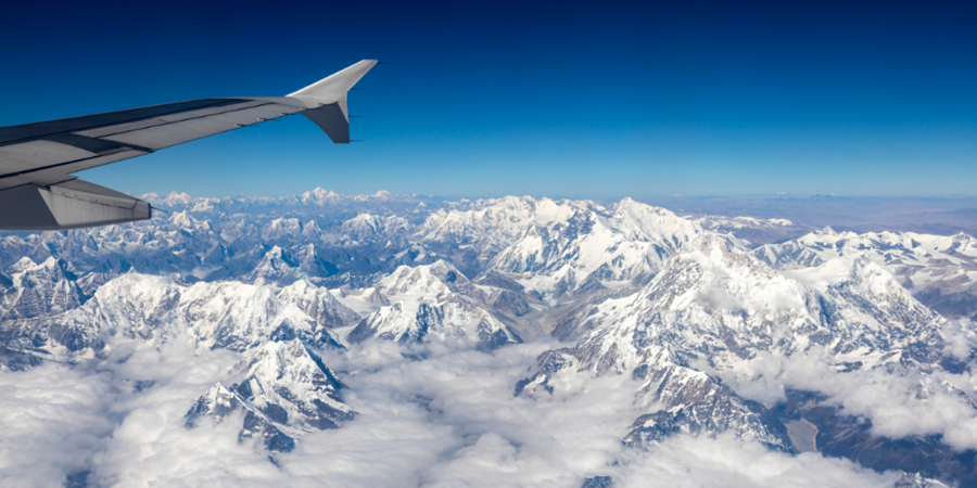 Everest Mountain Flight Nepal Picture