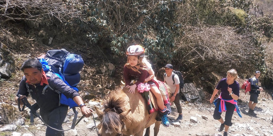 Langtang Valley Trek with Kids